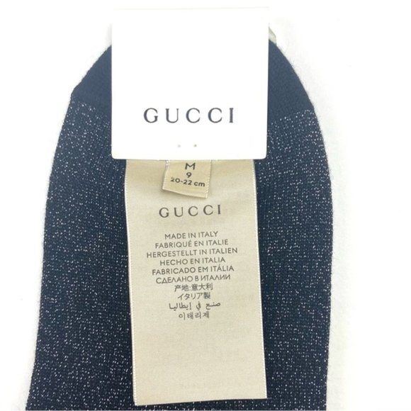 HOST PICK! Gucci Cashmere Ankle Socks in Black New with tags! - Picture 4 of 6